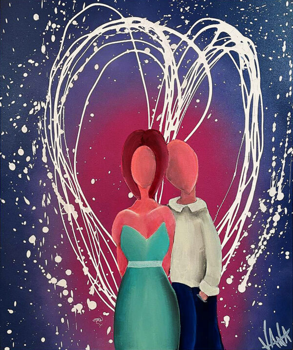 Amore - Silvana Marrapodi Tecnica Mista su tela 50x60 cm [770€]