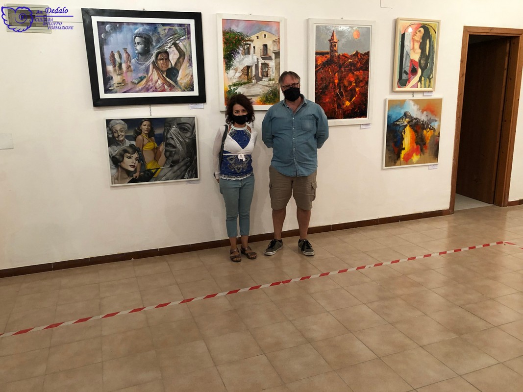 concorso di pittura incontro con gli emigranti 2021 69 associazione dedalo